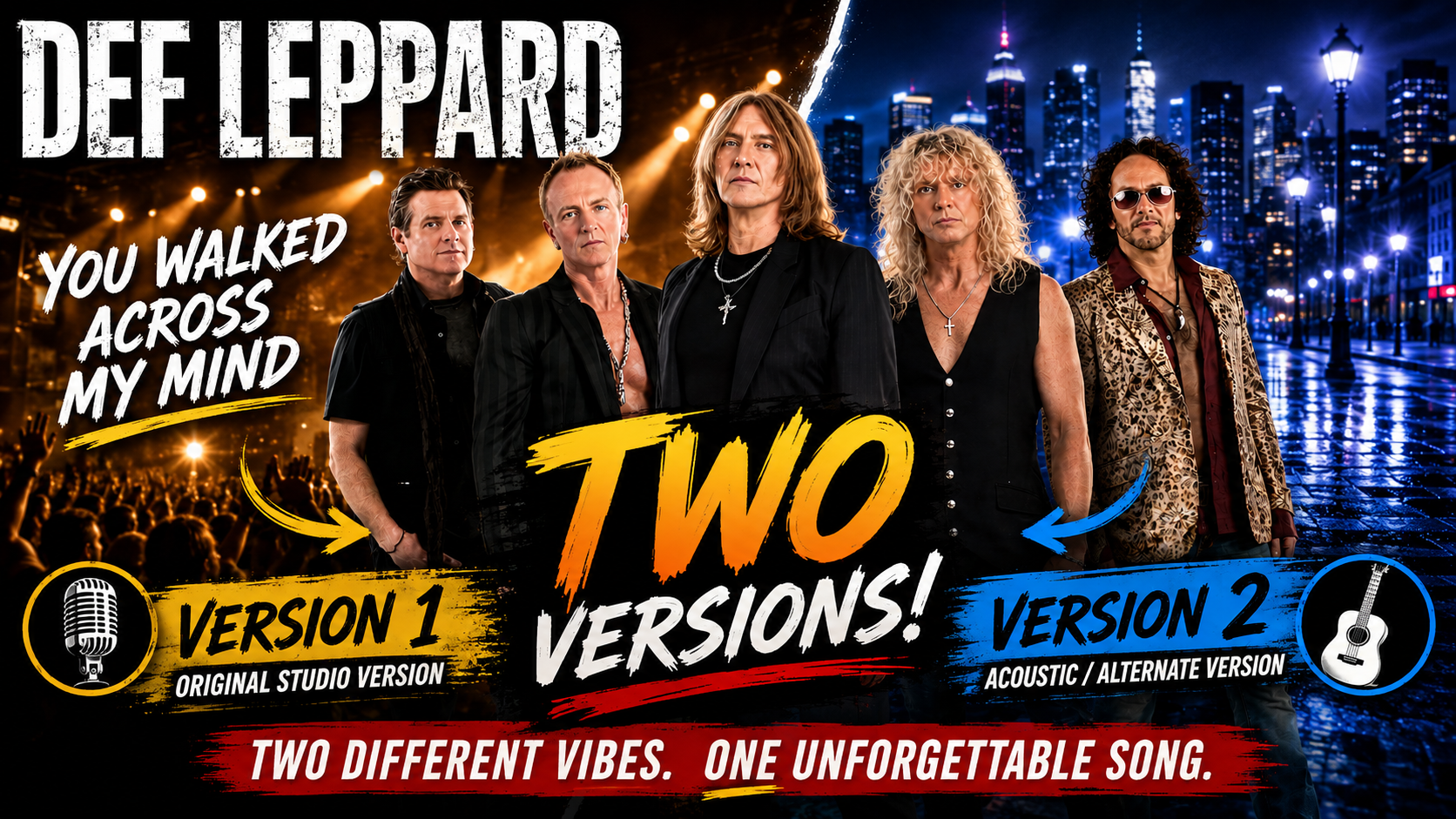 Def Leppard - You Walked Across My Mind (Version 1)