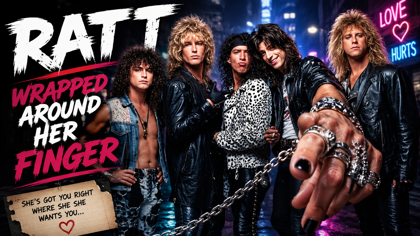 Ratt - Wrapped Around Her Finger