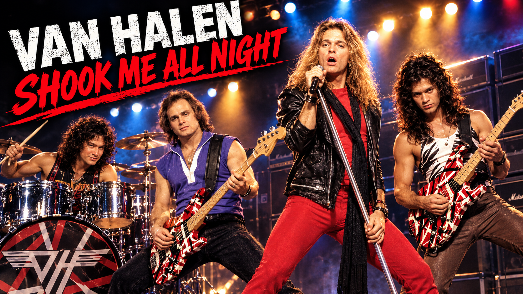 Van Halen - Shook Me All Night