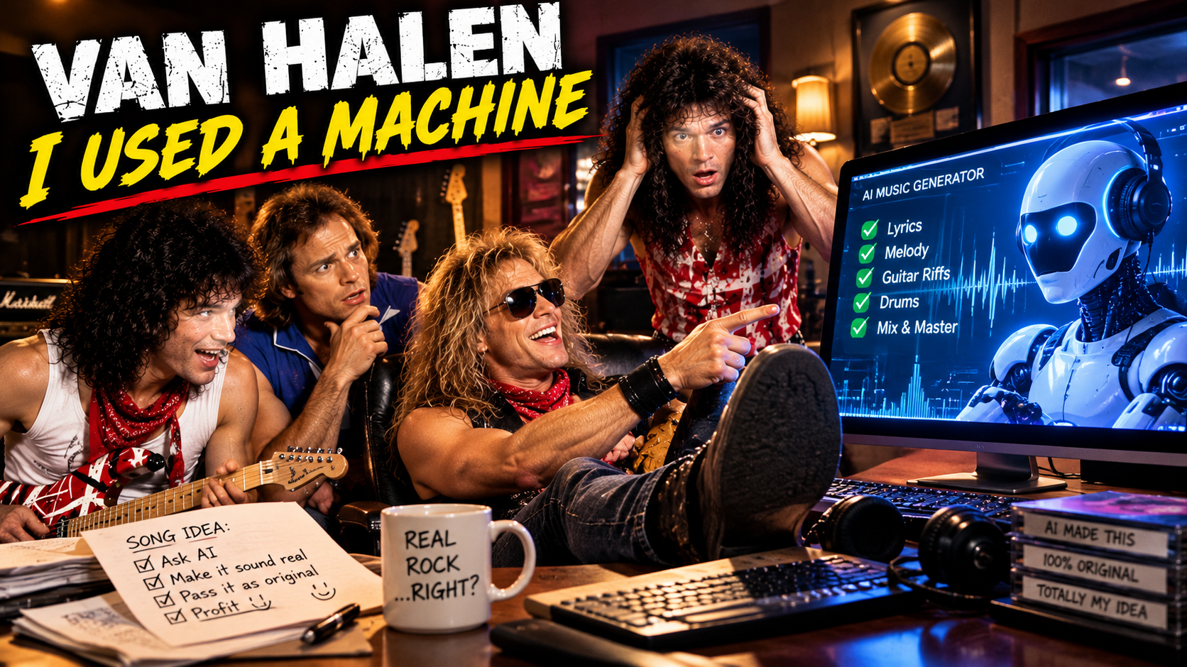 Van Halen - I Used A Machine