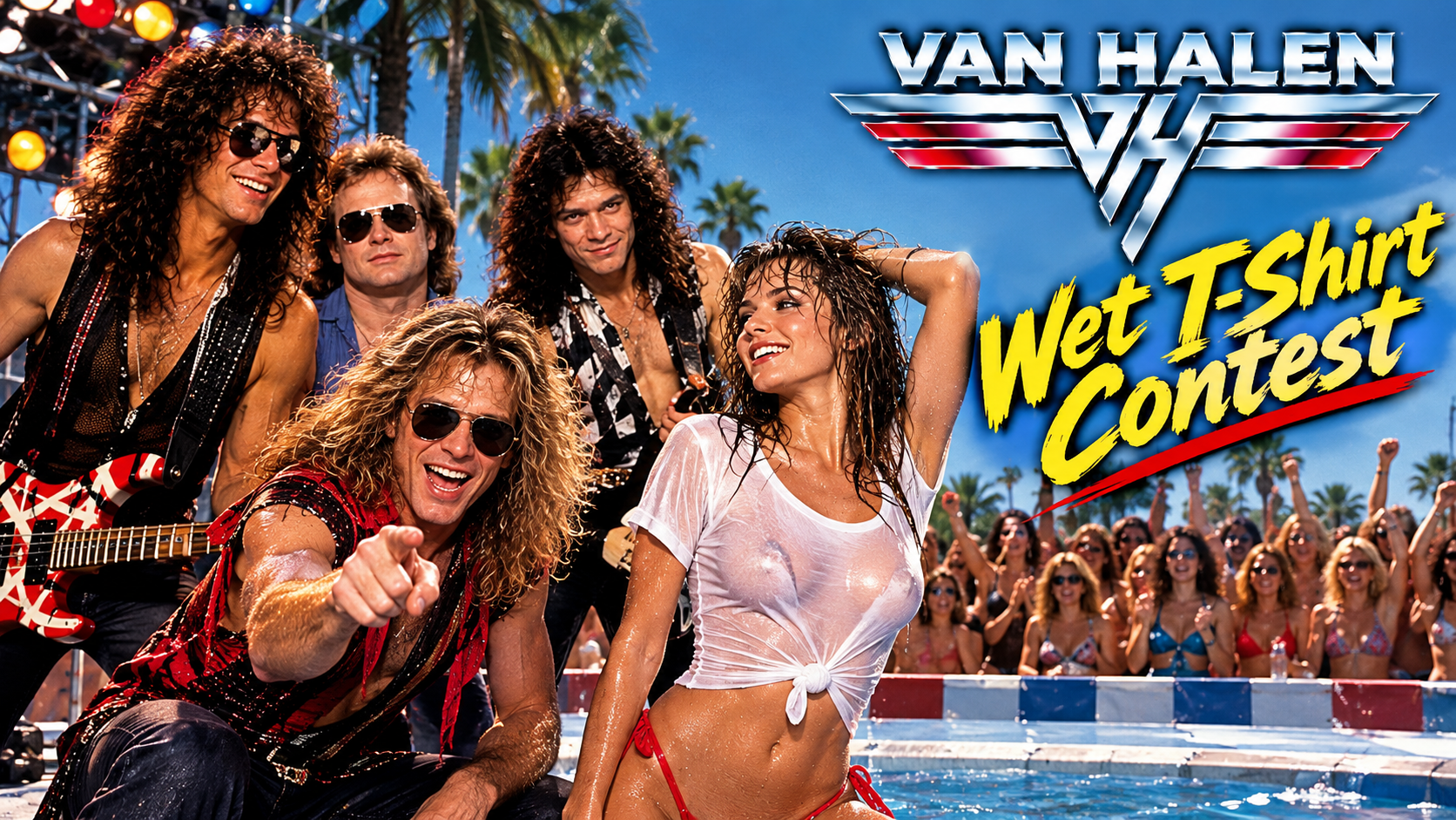 Van Halen - Wet T-Shirt Contest